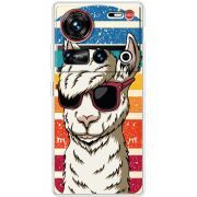 Прозорий чохол BoxFace Nubia Z70 Ultra Стильна Лама