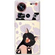 Прозорий чохол BoxFace Nubia Z70 Ultra Meow