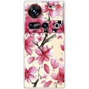 Прозорий чохол BoxFace Nubia Z70 Ultra Pink Magnolia