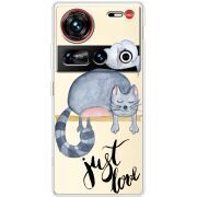 Прозорий чохол BoxFace Nubia Z70 Ultra Just Love