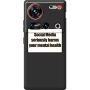 Чорний чохол BoxFace Nubia Z70 Ultra 