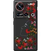 Чорний чохол BoxFace Nubia Z70 Ultra 3D Ukrainian Muse