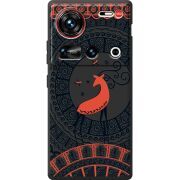 Чорний чохол BoxFace Nubia Z70 Ultra Ornament