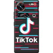 Чорний чохол BoxFace Nubia Z70 Ultra Tik Tok