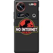 Чорний чохол BoxFace Nubia Z70 Ultra No Internet