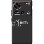 Чорний чохол BoxFace Nubia Z70 Ultra Pew Pew