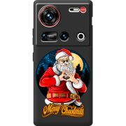 Чорний чохол BoxFace Nubia Z70 Ultra Cool Santa