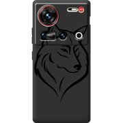 Чорний чохол BoxFace Nubia Z70 Ultra Wolf