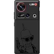 Чорний чохол BoxFace Nubia Z70 Ultra 