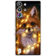 Чохол BoxFace Nubia RedMagic 10 Pro Різдвяна лисичка