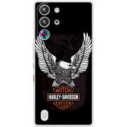 Чохол BoxFace Nubia RedMagic 10 Pro Harley Davidson and eagle