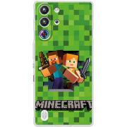 Чохол BoxFace Nubia RedMagic 10 Pro Майнкрафт Стів і Алекс