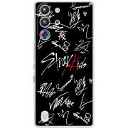 Чохол BoxFace Nubia RedMagic 10 Pro Stray Kids автограф