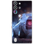Чохол BoxFace Nubia RedMagic 10 Pro Silver Car