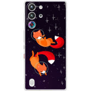 Чохол BoxFace Nubia RedMagic 10 Pro Fox-Astronauts