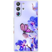 Чохол BoxFace Nubia RedMagic 10 Pro Orchids and Butterflies
