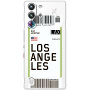 Прозорий чохол BoxFace Nubia RedMagic 10 Pro Ticket Los Angeles