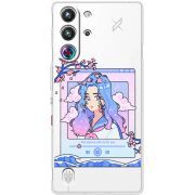 Прозорий чохол BoxFace Nubia RedMagic 10 Pro The Sakuras Will Cry For You