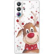Прозорий чохол BoxFace Nubia RedMagic 10 Pro Winter Deer