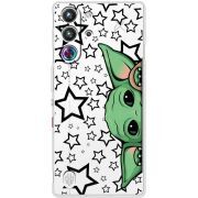 Прозорий чохол BoxFace Nubia RedMagic 10 Pro Baby Yoda