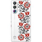 Прозорий чохол BoxFace Nubia RedMagic 10 Pro Ethno Ornament