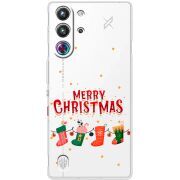 Прозорий чохол BoxFace Nubia RedMagic 10 Pro Merry Christmas