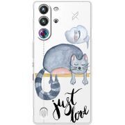 Прозорий чохол BoxFace Nubia RedMagic 10 Pro Just Love