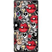 Чорний чохол BoxFace Nubia RedMagic 10 Pro Rock Graffiti