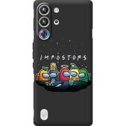 Чорний чохол BoxFace Nubia RedMagic 10 Pro Among Us Impostors