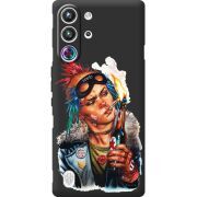 Чорний чохол BoxFace Nubia RedMagic 10 Pro Tanker Girl