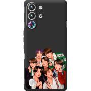 Чорний чохол BoxFace Nubia RedMagic 10 Pro BTS