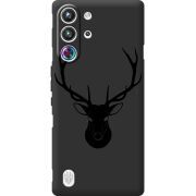 Чорний чохол BoxFace Nubia RedMagic 10 Pro Deer