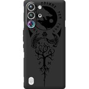 Чорний чохол BoxFace Nubia RedMagic 10 Pro Hugin and Munin