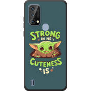 Чохол BoxFace Blackview A50 Strong in me Cuteness is