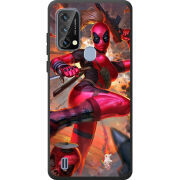 Чохол BoxFace Blackview A50 Woman Deadpool