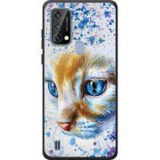 Чохол BoxFace Blackview A50 Голубоглазый Кот