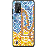 Чохол BoxFace Blackview A50 Тризуб Вишивка