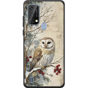 Чохол BoxFace Blackview A50 Christmas Owl