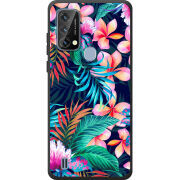 Чохол BoxFace Blackview A50 flowers in the tropics