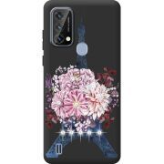 Чохол зі стразами Blackview A50 Eiffel Tower