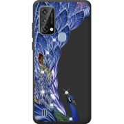 Чохол зі стразами Blackview A50 Peafowl