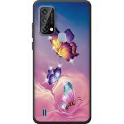 Чохол зі стразами Blackview A50 Butterflies