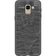 Черный чехол Uprint Samsung J600 Galaxy J6 2018 Optical Hand