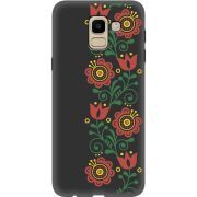 Черный чехол Uprint Samsung J600 Galaxy J6 2018 Ethno