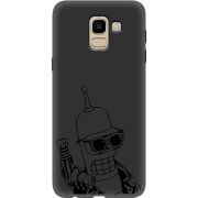 Черный чехол Uprint Samsung J600 Galaxy J6 2018 