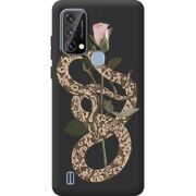 Прозорий чохол BoxFace Blackview A50 Glamor Snake