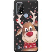 Прозорий чохол BoxFace Blackview A50 Winter Deer