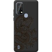 Прозорий чохол BoxFace Blackview A50 Chinese Dragon
