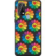 Прозорий чохол BoxFace Blackview A50 Hippie Flowers