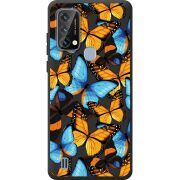 Прозорий чохол BoxFace Blackview A50 Butterfly Morpho